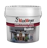 MaxMeyer Pittura per esterni Quarzo Rustico BIANCO 2,5 L