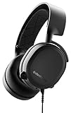 SteelSeries Cuffie da gioco stereo cablate Arctis 3 Console per PlayStation 5, PS4, Xbox One, Nintendo Switch, VR, Android e iOS - Nero