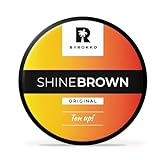 BYROKKO Shine Brown Crema Abbronzante Solare (210 ml), Acceleratore Abbronzatura efficace al Sole e nei Lettini Solari, con Ingredienti Naturali, per Tutte le tonalità di pelle
