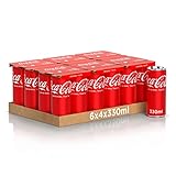 Coca-Cola Original Taste – 24 Lattine da 330 ml, Tutto il Gusto Originale di Coca-Cola, Lattina 100% riciclabile, Bevanda Analcolica