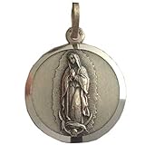 Medaglietta "Madonna di Guadalupe" in argento 925 millesimi - 925 Sterling Silver " Madonna of Guadalupe " Medal
