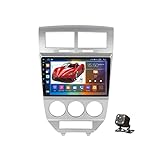 DLYAXFG Android 11.0 Autoradio 2 DIN Stereo per Dodge Caliber 2007-2014 Car Tablet Android 9 Pollici Schermo MP5 Lettore Multimediale Receiver GPS Traker con 4G WiFi DSP SWC Carplay,M100s