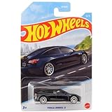 Hot Wheels Tesla Model 3 Black Luxury Sedans Series 2022 3/5 HFW37 + Blister & Card Protector Pack Friki Monkey