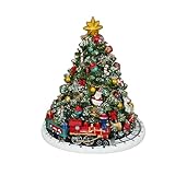 Musicboxworld MMM GmbH, 63083 - Carillon con albero di Natale decorato con treno