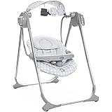 Chicco Altalena Polly Swing Up, 0 m+, Argento