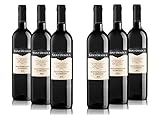 Casa Sant Orsola - Vino Rosso Montepulciano d Abruzzo D.O.C. 13%, Gusto Secco e Delicatamente Tannico, 6x750 ml