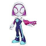 Marvel Spidey And His Amazing Friends Supersized Ghost-Spider Action Figure, Preschool Super Hero Toy, Kids Ages 3 And Up