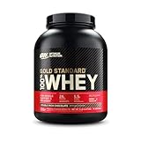 Optimum Nutrition Gold Standard 100% Whey Proteine in polvere per lo Sviluppo e il Recupero Muscolare con Glutammina e Aminoacidi BCAA Naturali, Gusto Doppio Cioccolato, 73 porzioni, 2,26 kg