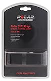 Polar Soft Strap M-XXL, Fascia Toracica Compatibile con Tutti I Sensori HR Tranne T31 E T61 Unisex Adulto, Nero