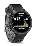 Garmin Forerunner 235 GPS Sportwatch con Sensore Cardio al Polso e Funzioni Smart, Cinturino in silicone, Nero/Grigio