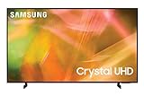 Samsung TV UE43AU8070UXZT, Smart TV 43" Serie AU8000, Modello AU8070, Crystal UHD 4K, Alexa integrato, Nero, 2021, DVB-T2 [Efficienza energetica classe G]