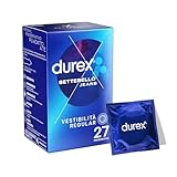 Durex Jeans Preservativi Comfort Lubrificati, 27 Profilattici