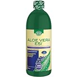 ESI - Aloe Vera, Integratore Alimentare con Succo Concentrato di Mirtillo, per il Benessere del Sistema Digerente, Ricco di Vitamine A e C, Senza Glutine e Vegan, 1000 ml
