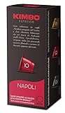 Kimbo Capsule Napoli Compatibili Nespresso, 20 Astucci da 10 capsule (totale 200 capsule)