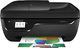 HP OfficeJet 3831, Stampante Multifunzione a Getto di Inchiostro, Stampa, Scannerizza, Fotocopia, Fax, Wi-Fi Direct, 2 Mesi di Servizio Instant Ink Inclusi, Nero