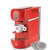 Nuova Macchina da Caffè a Cialda Illy ESE 44 mm Filtro Carta Colore Rosso