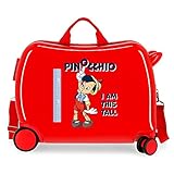 Disney Pinocchio valigia infantile rosso 50 x 39 x 20 cm rigida ABS chiusura a combinazione laterale 34 L 1,8 kg 4 ruote