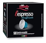 Caffè Trombetta, l espresso decaffeinato - 50 Capsule compatibili Nespresso