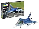 Revell Revell-03843 Eurofighter Luftwaffe 2020 Quadriga 1:72, Colore Non Laccato, 03843