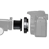 Solomark Supporto per obiettivo telescopico per fotocamera SLR/DSLR e adattatore a T da 3,2 cm - Attacca la fotocamera al telescopio per fare fotografie astronomiche
