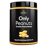 Protein Works, Burro di arachidi Croccante, Peanut Butter naturale al 100%, Vegano, Senza zuccheri aggiunti, conservanti od olio di palma, Protein Works, 990g