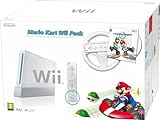 Wii - Console con Mario Kart, Volante e Wii Remote Plus, Bianco [Edizione: Regno Unito]
