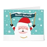 Buono Regalo Amazon.it - Stampa - Babbo Natale e banner