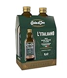Costa d’Oro – Bipack Italiano 2x1 LT. Olio extravergine di oliva estratto a freddo da olive 100% italiane.