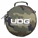 UDG Ultimate DIGI - Borsa per cuffie, colore: Nero, Mimetico