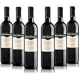 Casa Sant Orsola - Vino Rosso Chianti D.O.C.G. 13,5%, Gusto Secco e Fruttato, 6x750 ml