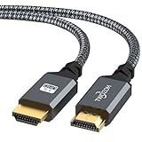 Twozoh Cavo HDMI 2M, Nylon Intrecciato Cavi HDMI Supporta 4K 60Hz HDR 2.0/1.4a, Video UHD 2160p, 1080p, 3D, compatibile PS5, PS3, PS4, PC, proiettore, 4K UHD TV/HDTV, Xbox