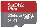 SanDisk Ultra 256 GB microSDXC UHS-I scheda per Chromebook con adattatore SD e velocità di trasferimento fino a 150 MB/s