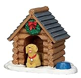 Lemax- Vail Village Accessory: Log Cabin Dog House, Multicolore, 54943