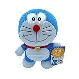 Peluche con suono, modello classico, Dorayaqui, Gorrocottero e sorridente, 28 cm (11") di licenza ufficiale (Doraemon Classic)