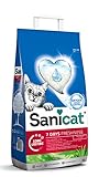 Sanicat - Lettiera per gatti Classic con Aloe Vera | Controlla gli odori per 7 giorni | Assorbimento rapido | per l igiene del tuo gatto | Formato 4 L
