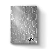 ScuolaZoo ARGNT, Agenda Diario scolastico 2022-2023 con meme e adesivi, disponibile con 6 copertine e 2 dimensioni (Argento, 11x15 cm)