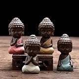 RYVETTE Remove Negativity - Four Noble Truths,Serene Buddha Statue Collection - Laughing Buddha Sculpture for Joyful Decor and Buddha Statues for Exquisite Home Decoration (Color : 4color)