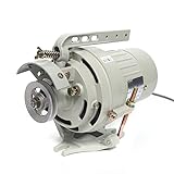 Futchoy Motore elettrico per macchina da cucire industriale, 220 V, 250/400 W, frizione 2850 giri/min, per macchina da cucire industriale (400 W)