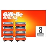 Gillette Fusion 5 ProGlide Rasoio a Mano Libera, 8 da Barba da 5 Lame