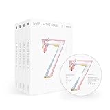 BTS Bangtan Boys - Map of The Soul : 7 Album+Folded Poster+Extra Photocards Set (1+2+3+4 Ver. Set)