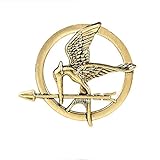 The Hunger Games Vittorioso Mockingjay Bird Katniss Everdeen Pin Freccia Spilla bronza