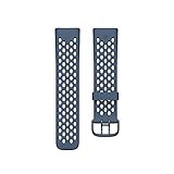 Fitbit Charge 5 Accessory Band, Activity Tracker Unisex-Adult, Deep Sea, Large