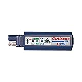 Optimate O-100v3 TecMate USB O-100, caricatore USB intelligente da 2400 mA con modalità standby e monitor batteria del veicolo