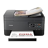 Canon Stampante 3 in 1 PIXMA TS7450i wireless per uffici domestici - Compatibile con PIXMA Print Plan - Stampa fotografica senza bordi - Funzionalità wireless tramite archiviazione cloud (nero)
