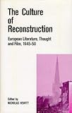The Culture of Reconstruction