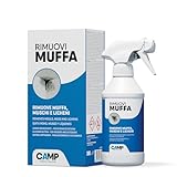 ‎CAMP RIMUOVI MUFFA, Antimuffa igienizzante pronto all’uso, Elimina rapidamente muffe, muschi e licheni, 300 ml