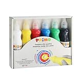 PRIMO- Giocattolo, Multicolore, 75 ml (Confezione da 6), 2533TL6