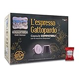 Gattopardo Caffè Ricco Compatibili Con Nespresso, Originale, 100 Unità