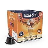 64 Capsule Caffe Borbone Compatibili con Nescafe Dolce Gusto Cappuccione Bevanda al Gusto Cappuccino - L  Emporio del Caffè