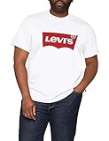 Levi s BT Graphic Tee Big CO BW White gra T-Shirt, 1XL Uomo